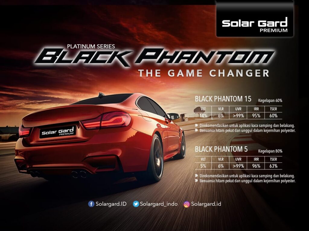 solar gard black Phantom